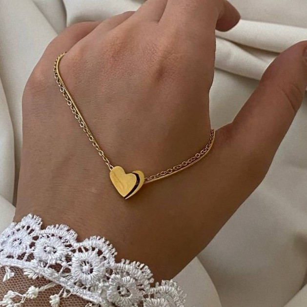 گردنبند زنانه طرح ستاره ، قلب ، گل ، مروارید و دم وال فری سایز Freesize رنگ کاملا ثابت کد tj (پس کرایه)