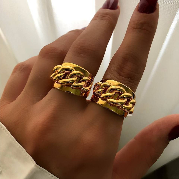 انگشتر زنانه نگین دار طرح گوچی GUCCI فری سایز Freesize رنگ کاملا ثابت کد sm (پس کرایه)