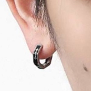 گوشواره استیل طرح اسپرت رنگ ثابت کد sf (پس کرایه)