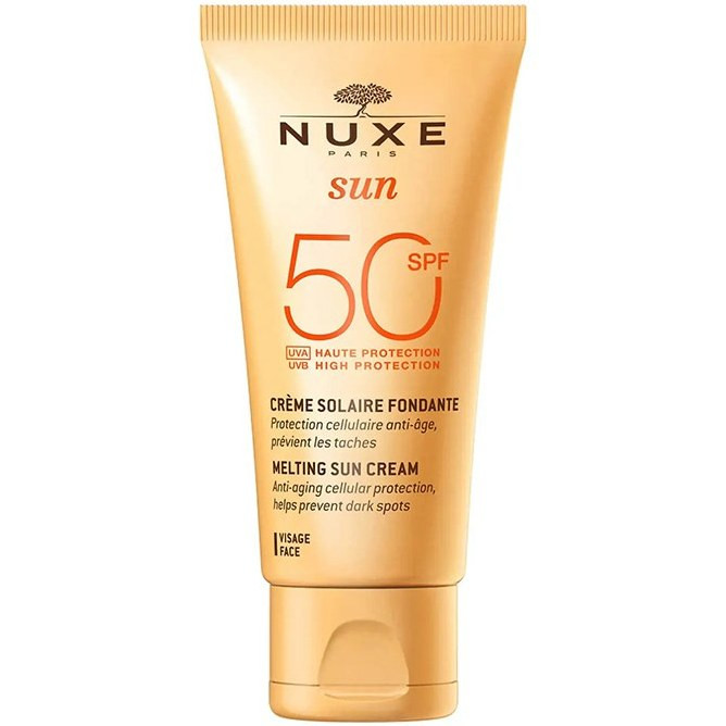 کرم ضد آفتاب بدون رنگ نوکس SPF 50 مدل سلولار مناسب انواع پوست حجم 50 میلیلیتر
