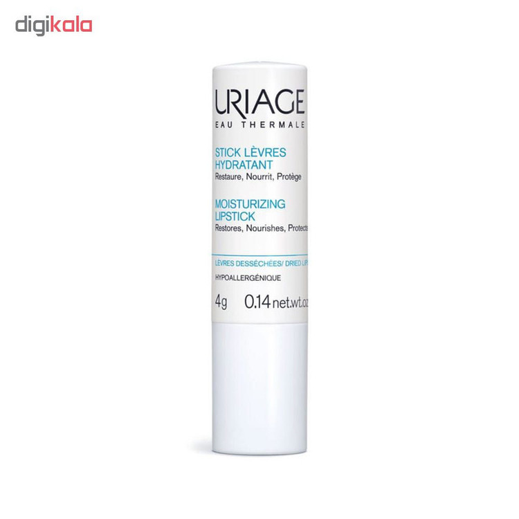 بالم لب اوریاژ سری Eau Thermal مدل Moisturizing نرمکننده، ترمیمکننده، مغذی با ویتامین E و C، محافظت در برابر آسیبهای محیطی وزن 4 گرم