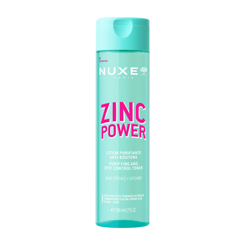 تونر پاک کننده صورت نوکس مدل Zinc Power Purifying & Spot مناسب برای انواع پوست حجم 200 میلی‌لیتر