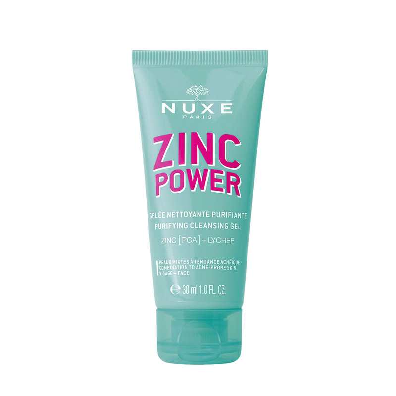 ژل پاککننده صورت نوکس مدل Zinc Power مناسب پوست حساس و مستعد آکنه حجم 150 میلیلیتر