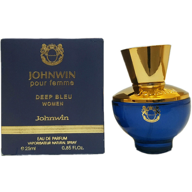 عطر جیبی زنانه جانوین مدل دیلان بلو حجم 25 میلی لیتر