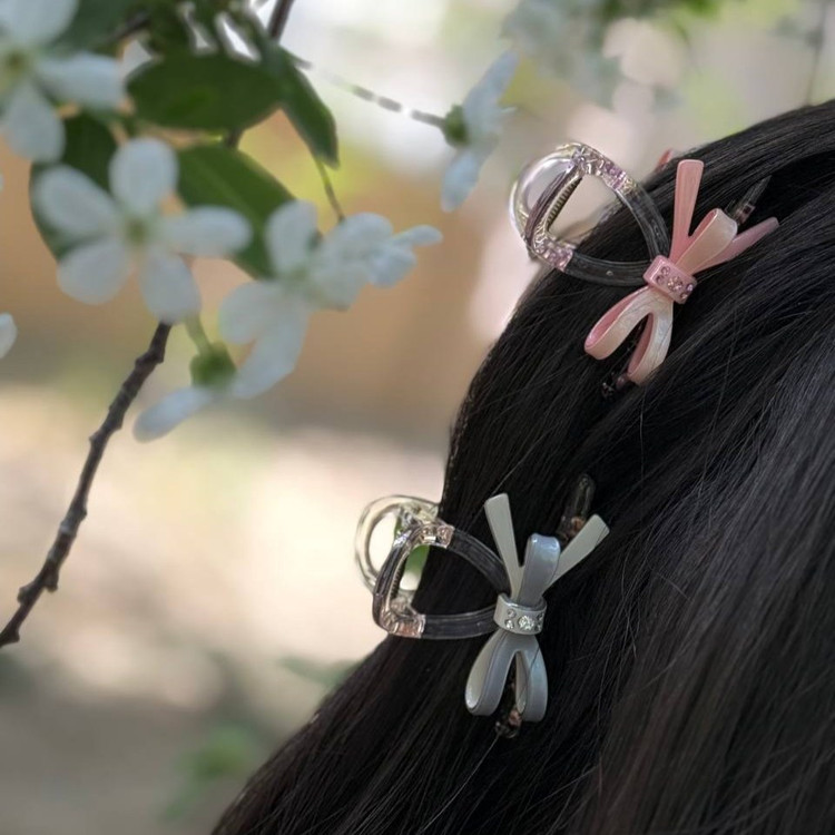 کلیپس زنانه طرح گل رز تنوع طرح و رنگ رنگ ثابت کد sm