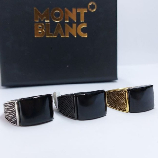 انگشتر مردانه استیل مونت بلنک mont blank تنوع طرح و رنگ سایز بندی 9 تا 12 رنگ ثابت کد mp