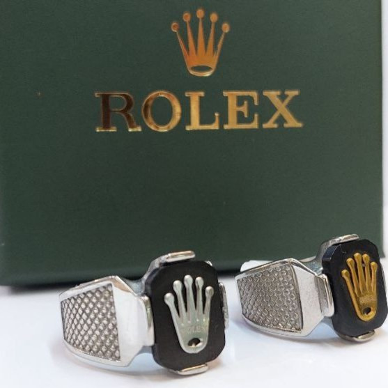 انگشتر مردانه استیل طرح رولکس ROLEX تنوع رنگ سایز بندی 9 تا 12 رنگ ثابت کد mp
