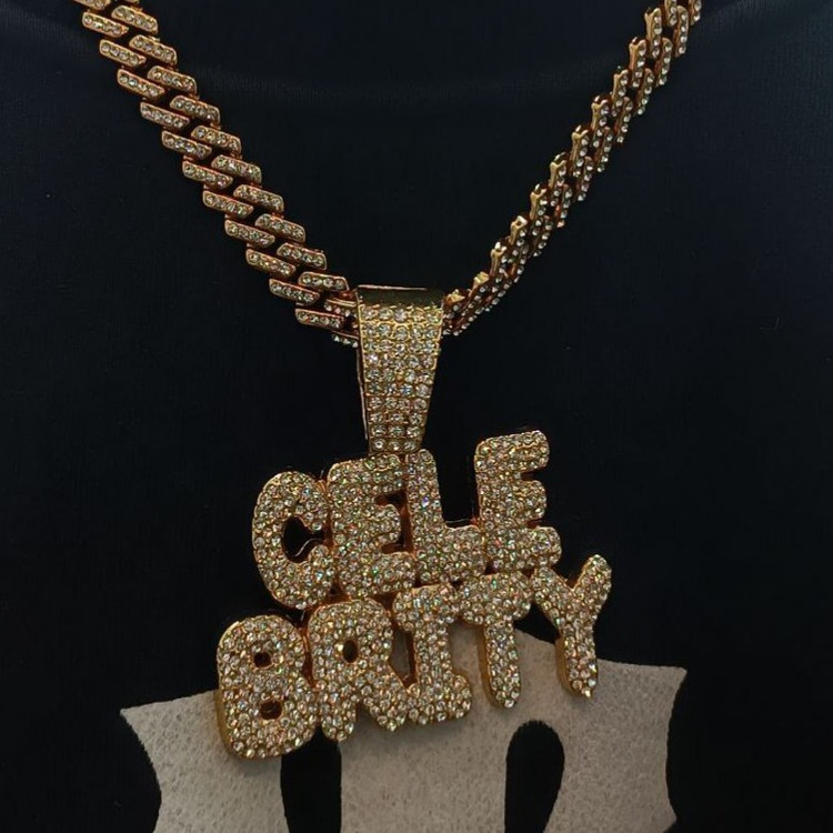 گردنبند و آویز پلاک طرح تفنگ فول نگین تنوع طرح رنگ ثابت کد vn