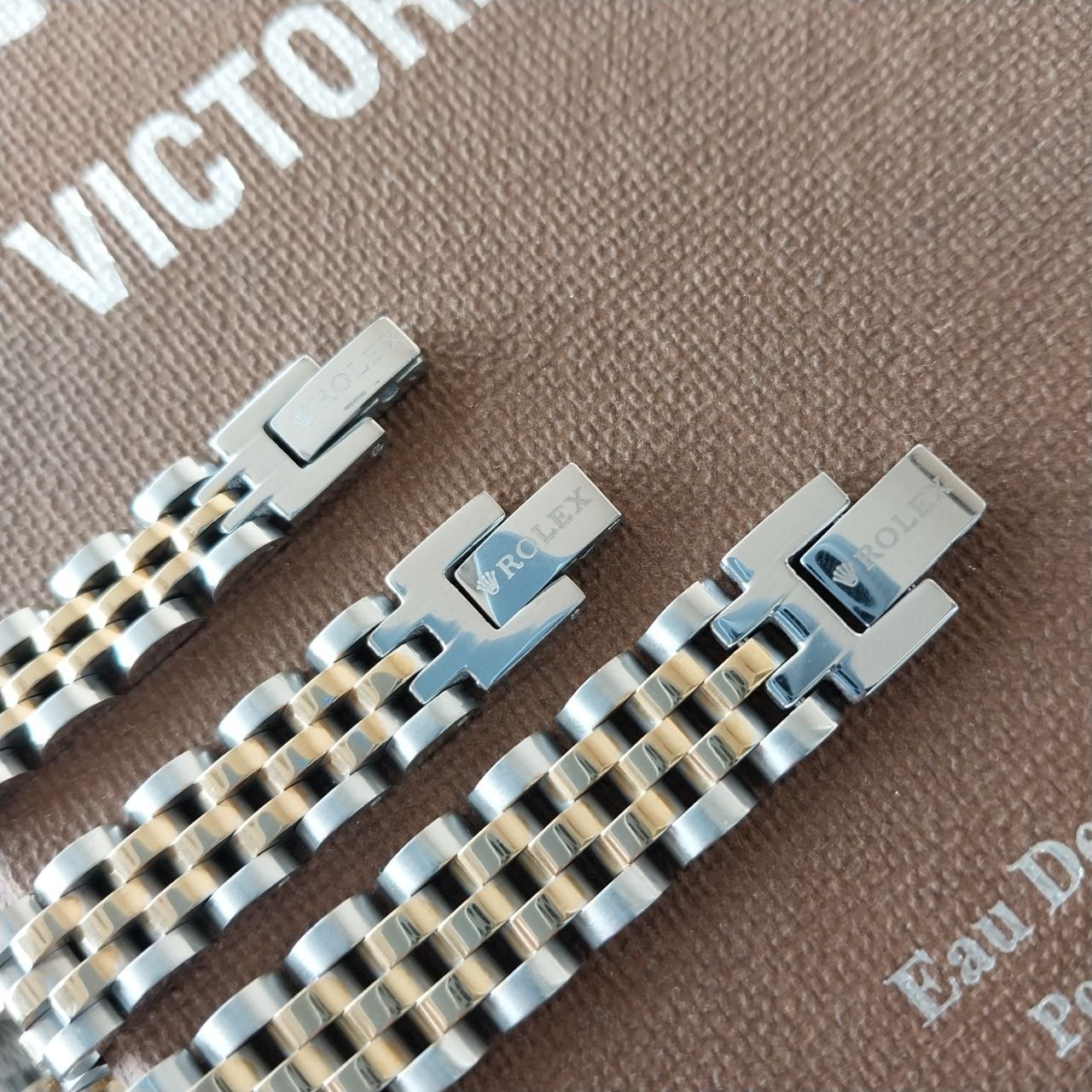 دستبند استیل مردانه طرح رولکس ROLEX تنوع رنگ و طرح رنگ ثابت کد as