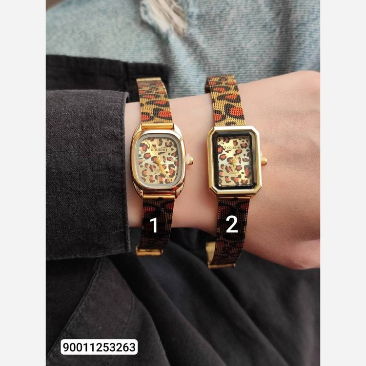 ساعت زنانه پلنگی مارک koushi 9003263