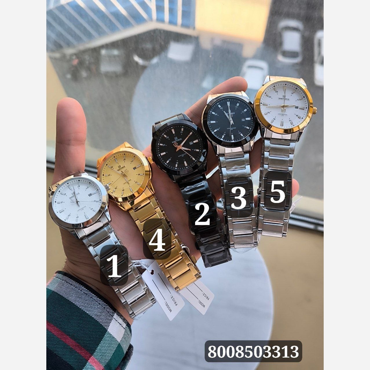 ساعت مردانه نویفورس8029-125013003313
