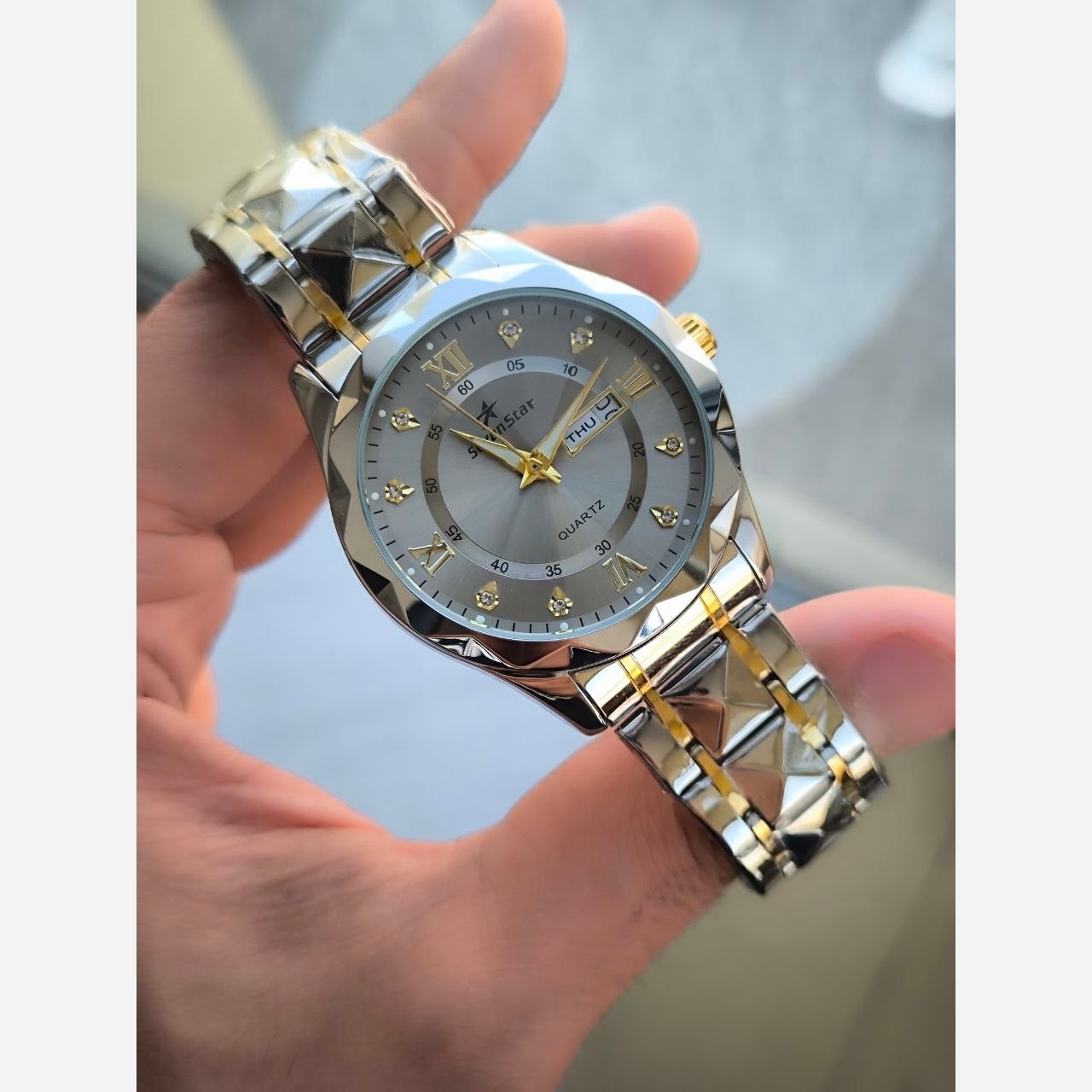 ساعت مردانه فلزی مارک seven star 9501000