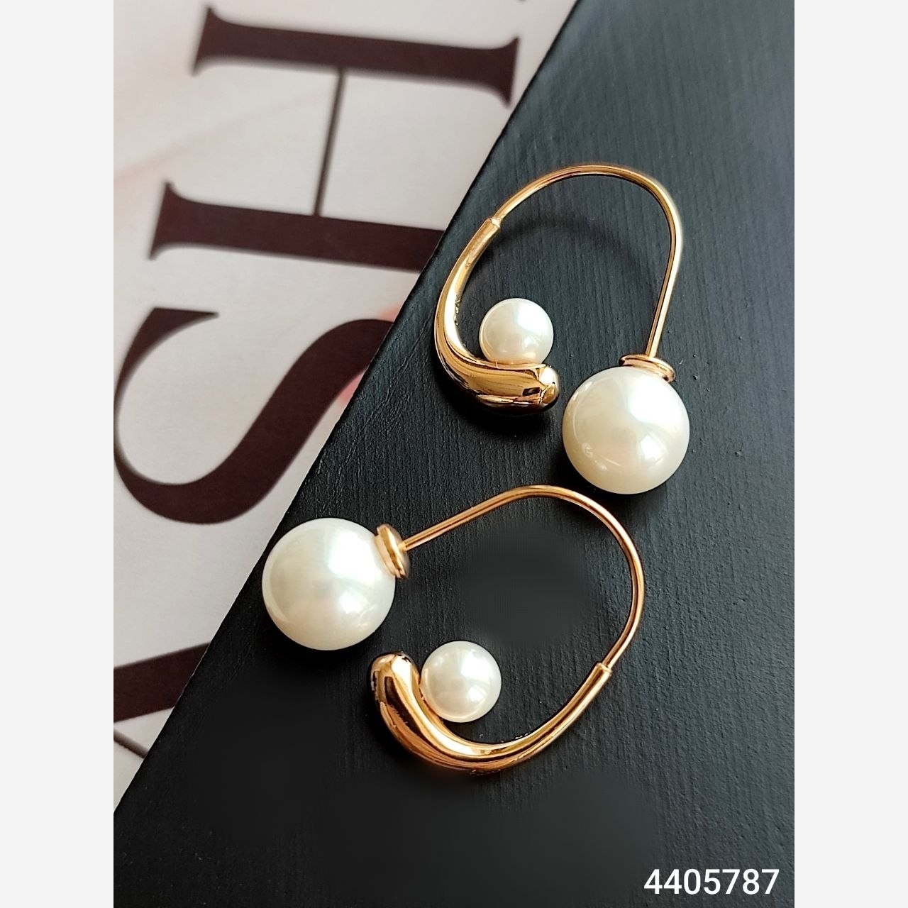 گوشواره مرواریدی مارک ژوپینگ 4405787