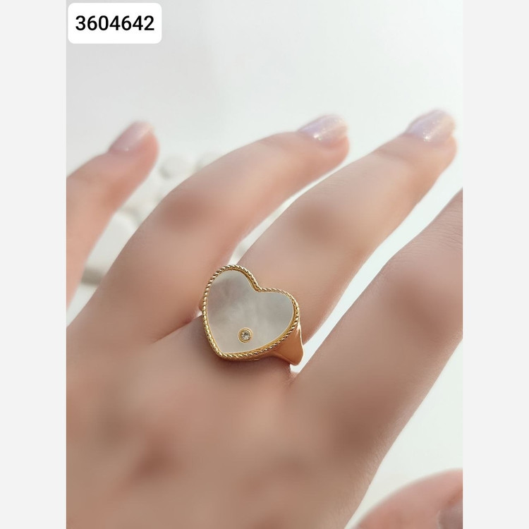 انگشتر فانتزی قلبی36046