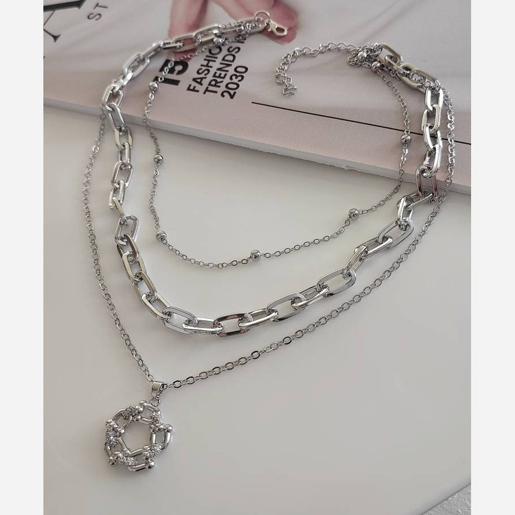 گردنبند سه لاین 7108253634