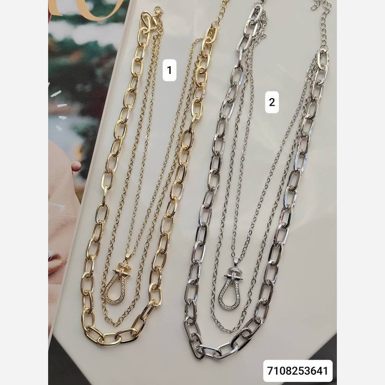 گردنبند سه لاین 7108253641