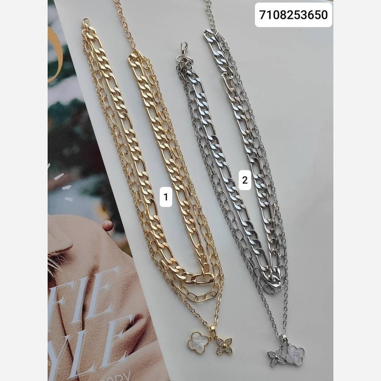 گردنبند سه لاین ونکلیف 7108253650