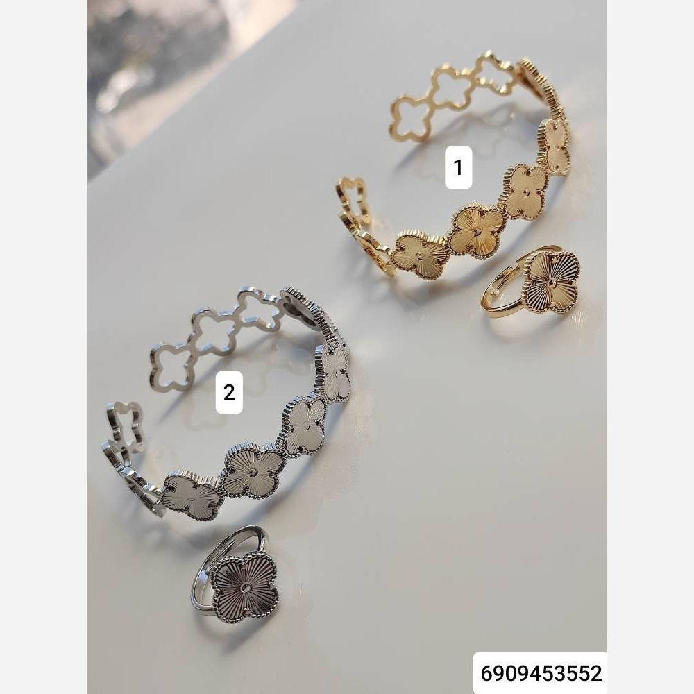 ست بنگل انگشتر ونکلیف مارک ysy 6909453552