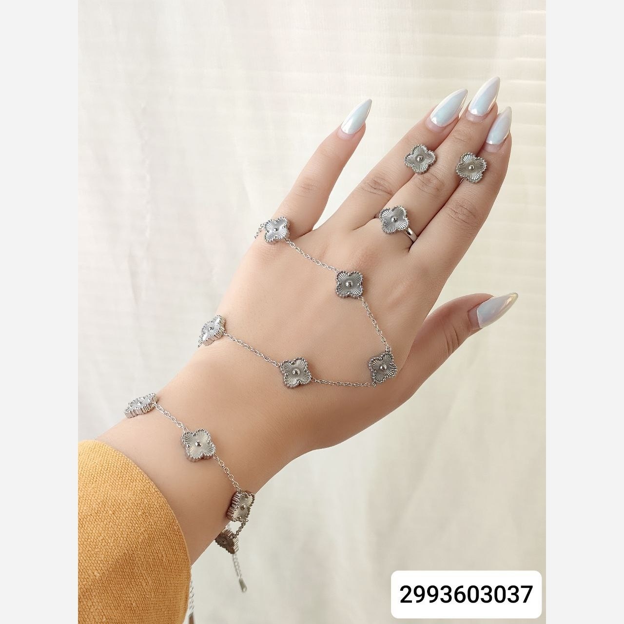 سرویس استیل ونکلیف همراه انگشتر 3003603037