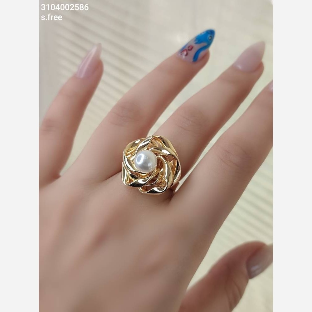 انگشتر فانتزی مرواریدی 31040025