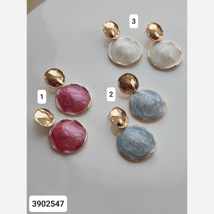 گوشواره فانتزی مینا کاری 3902547