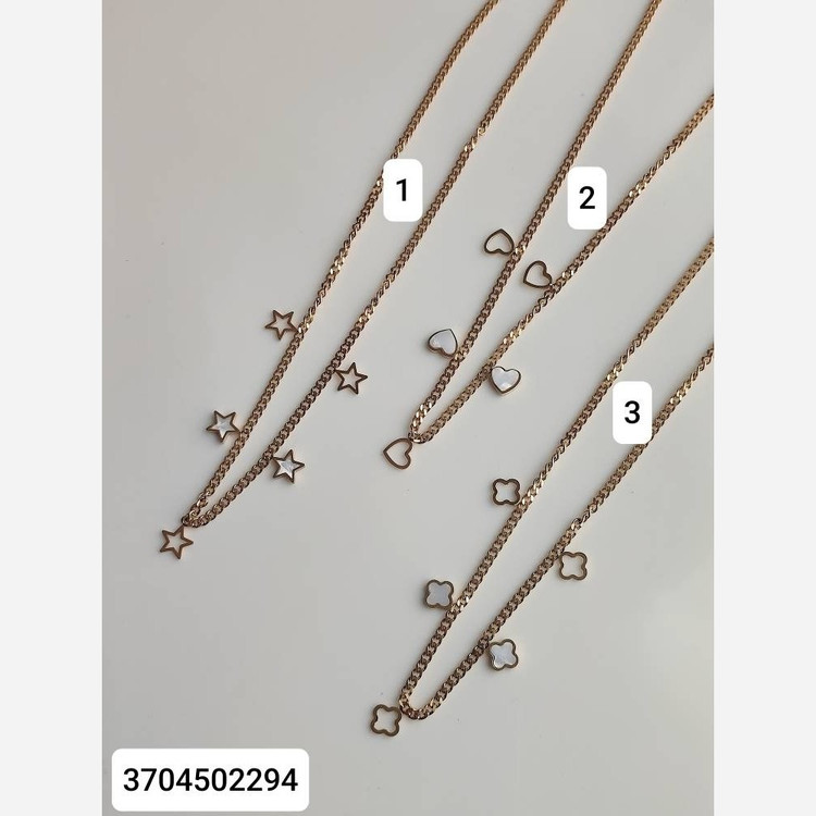 گردنبند استیل دخترانه 3704502294