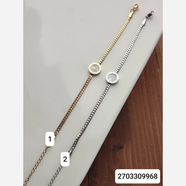 دستبند استیل بولگاری 2703309968