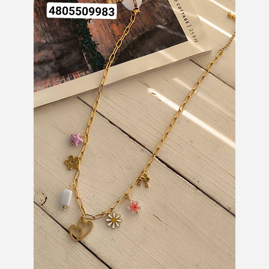 گردنبند صدفی میناکاری 4805509983