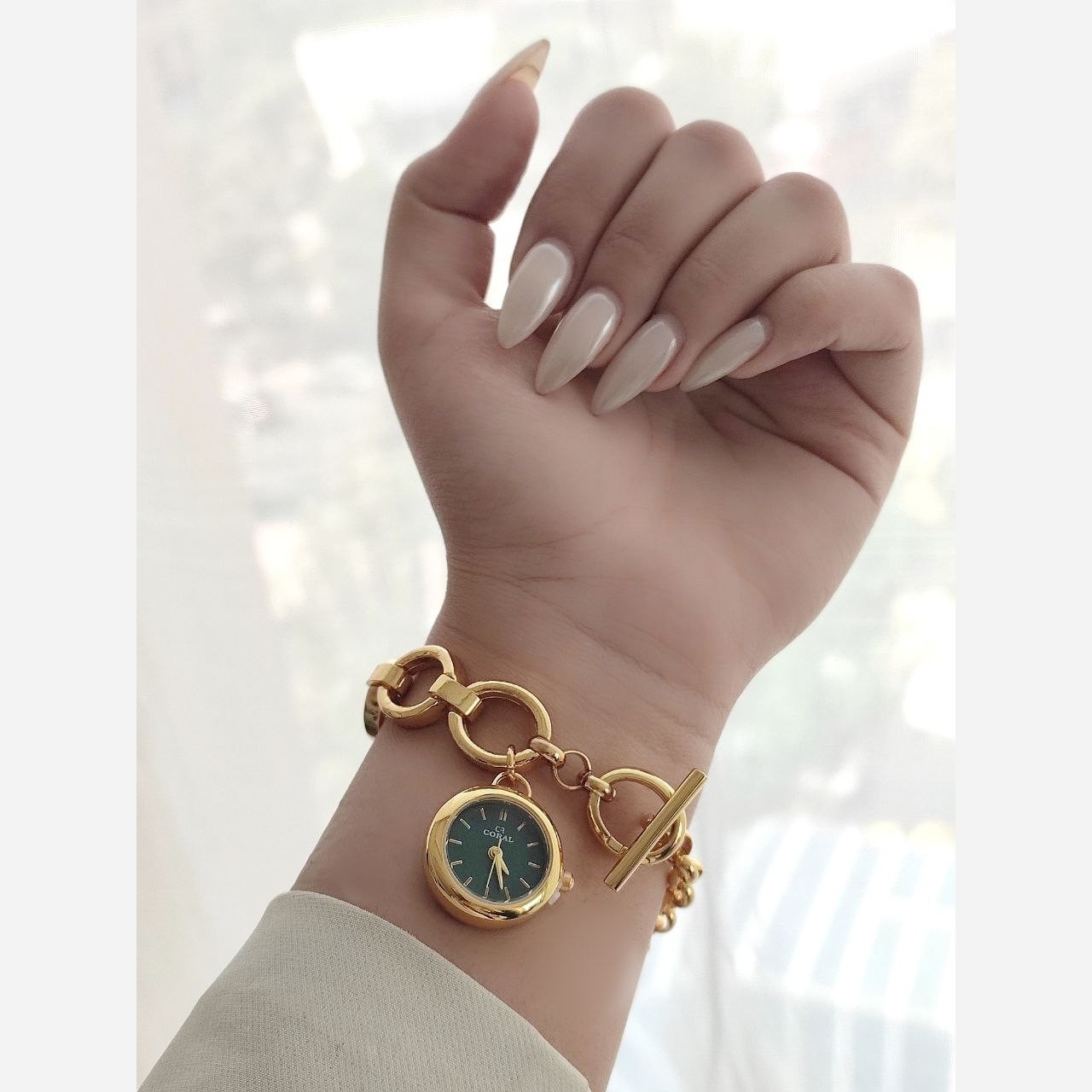 ساعت زنانه قفل تی مارک coral140016001984