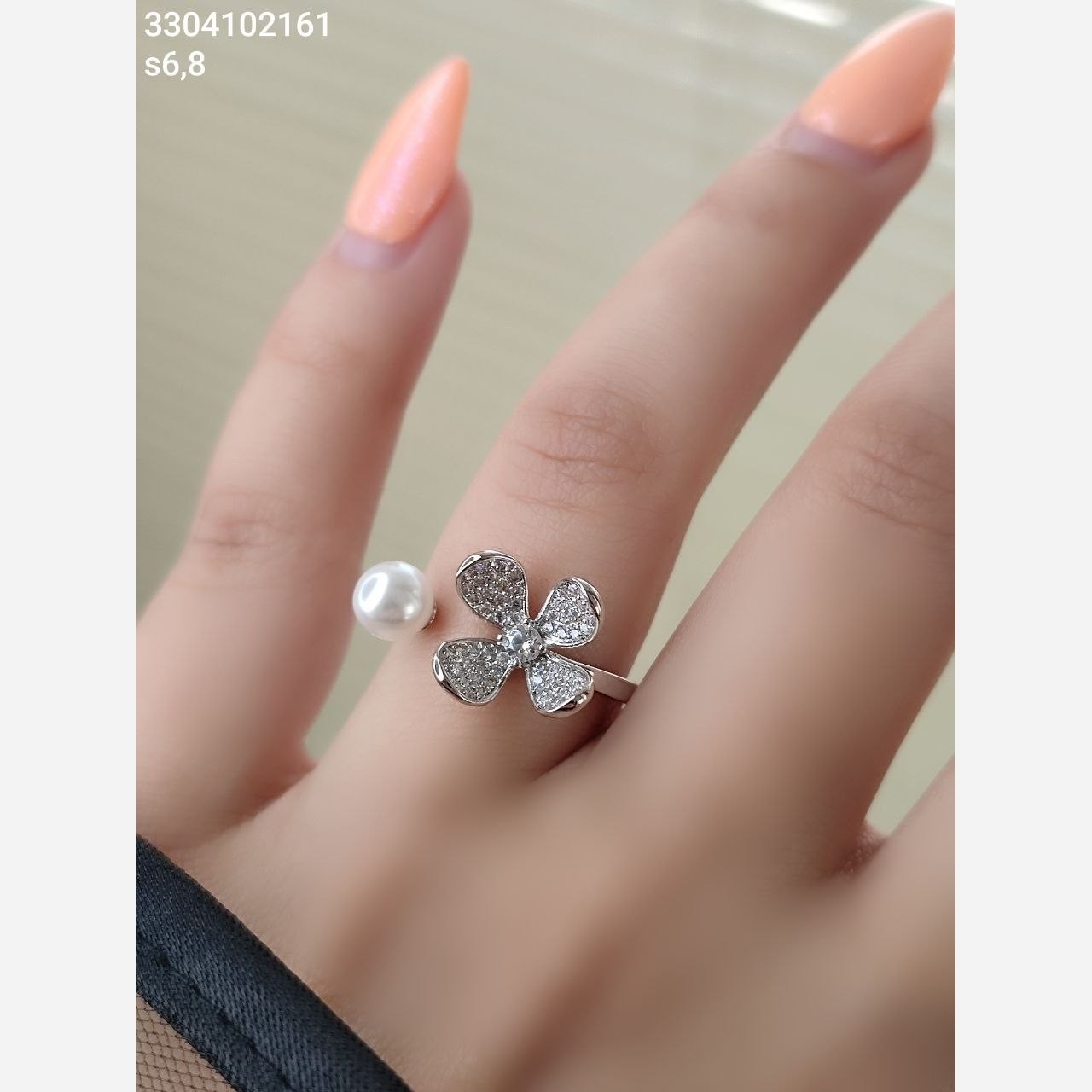 انگشتر گل مارک ژوپینگ 3304102161