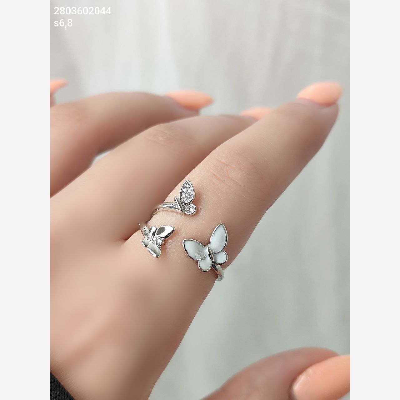 انگشتر پروانه مارک ژوپینگ 280360204