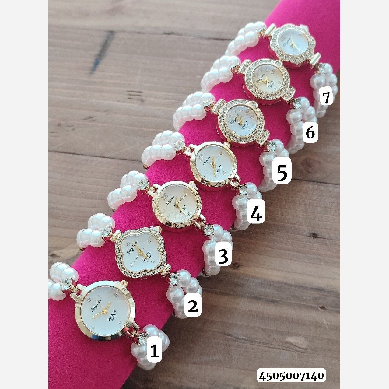 ساعت زنانه مرواریدی مارک الینا 45050071