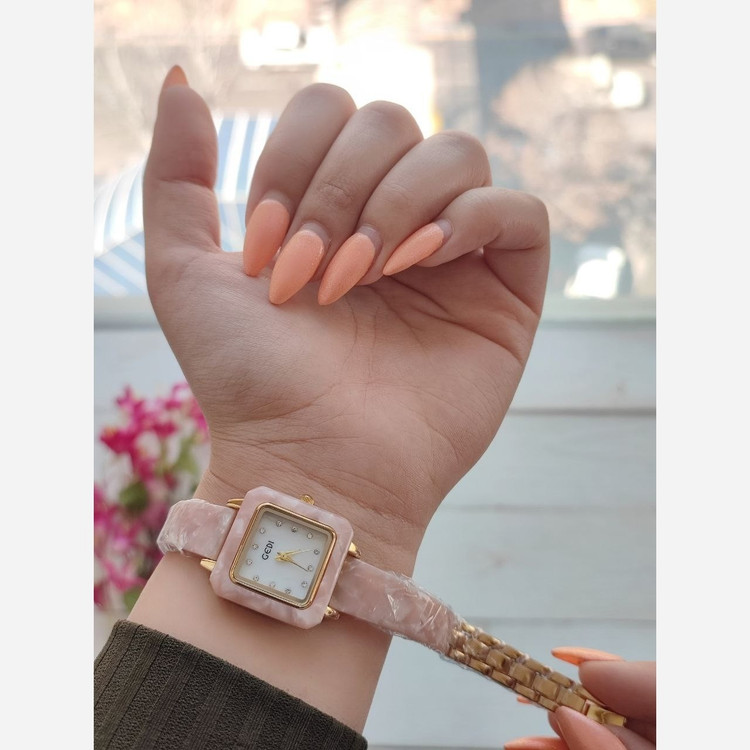 ساعت زنانه سرامیکی مارک gedi 5210