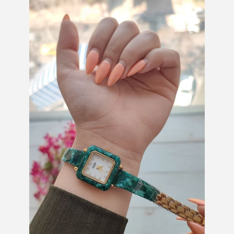 ساعت زنانه سرامیکی مارک gedi 5210