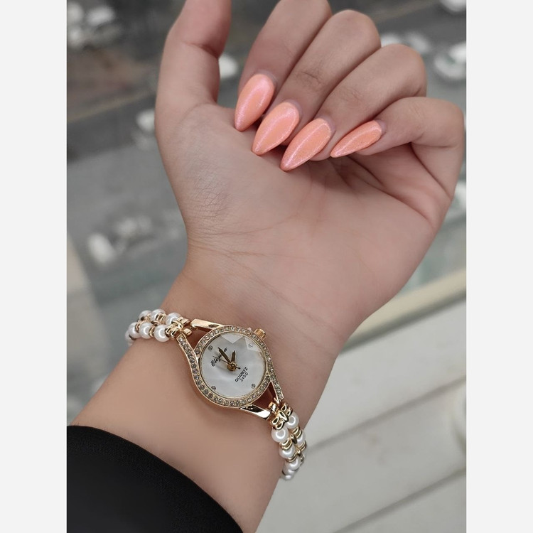 ساعت بند مرواریدی مارک الینا 3503805629