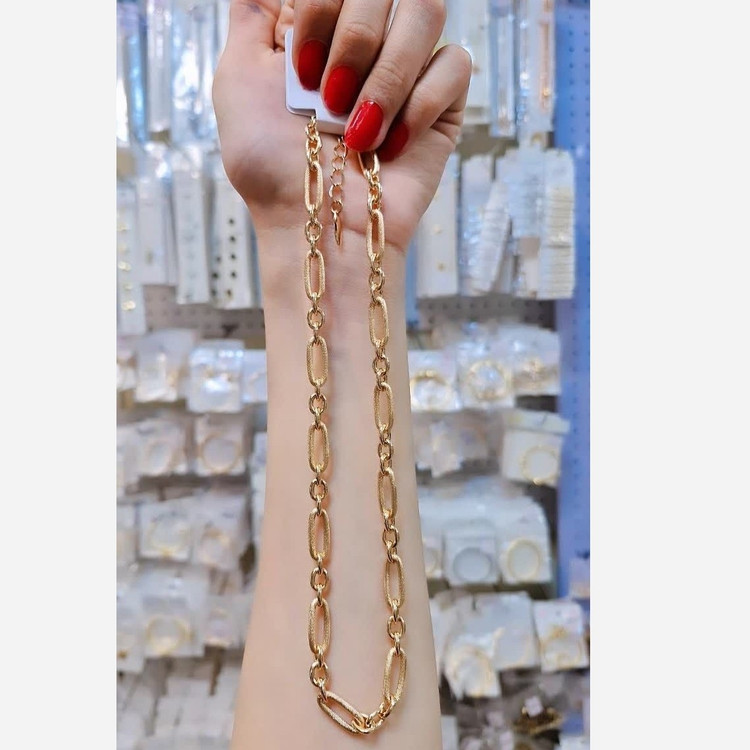 دستبند زنانه رنگ ثابت ژوپینگ تراش خورده جدید