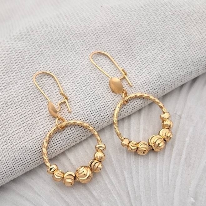 گوشواره حلقه ای آلبرنادو خارجی رنگ ثابت