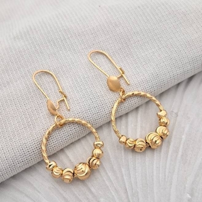 گوشواره حلقه ای آلبرنادو خارجی رنگ ثابت