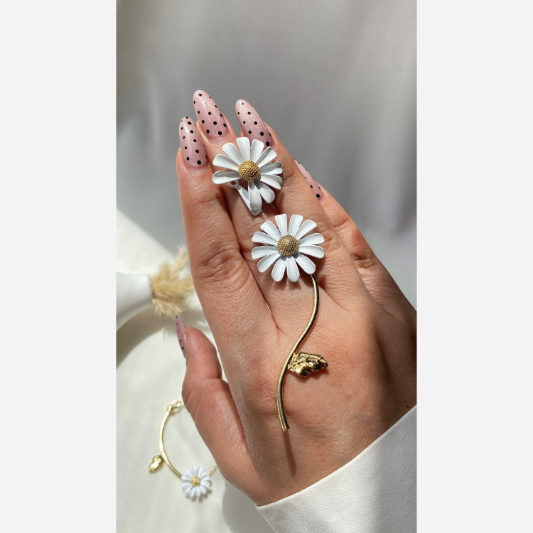 سرویس زنانه بابونه رنگ ثابت