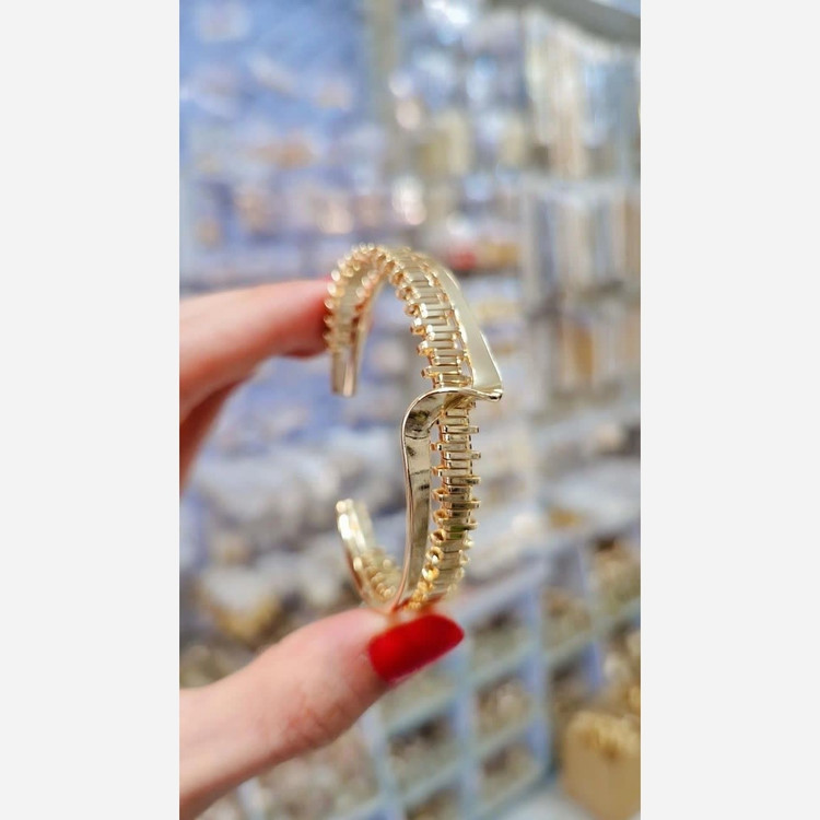 دستبند ژوپینگ زنانه رنگ ثابت جدید