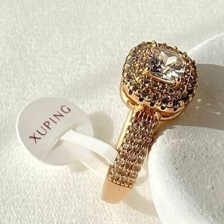 انگشتر ژوپینگ رنگ ثابت نگیندار زنانه جدید