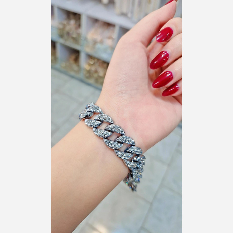 ست دستبند و گردنبند مارک استیل