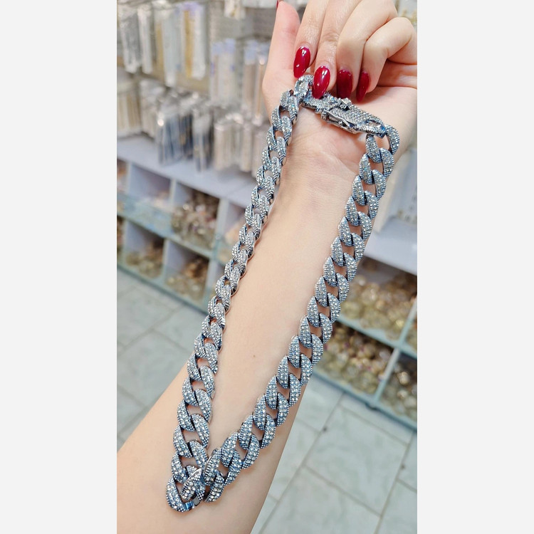ست دستبند و گردنبند مارک استیل