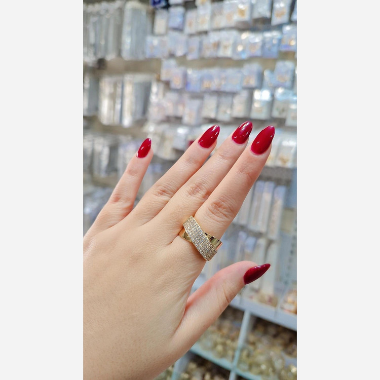 انگشتر طرح طلا زنانه ژوپینگ