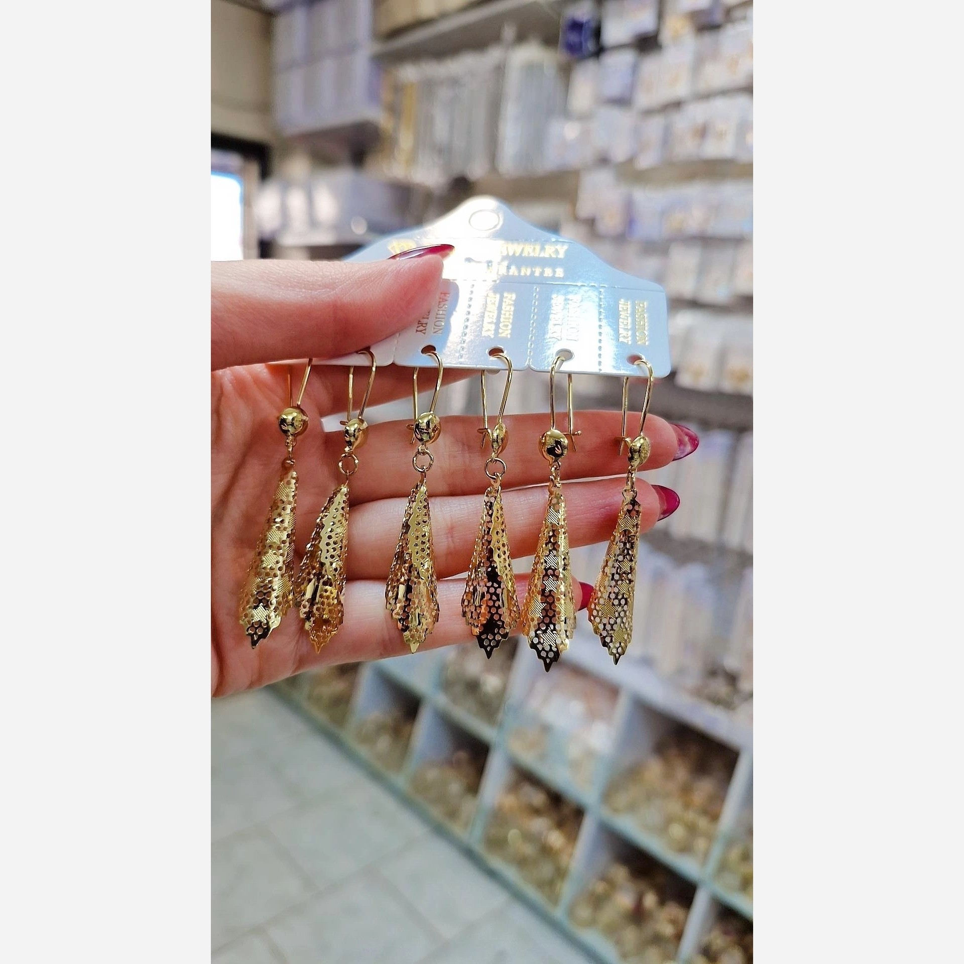 گوشواره خارجی ضد حساسیت  مقاوم به تغییر رنگ