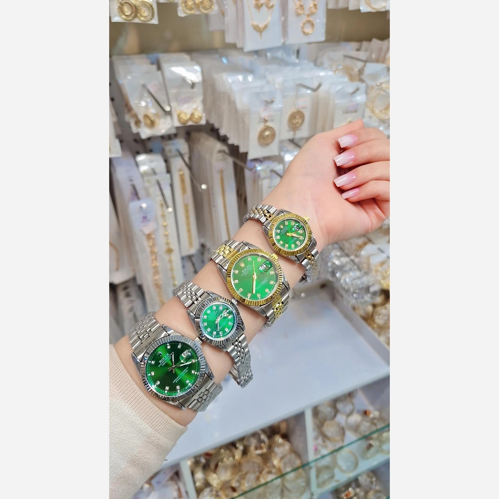 ساعت استیل رولکس زنانه مردانه