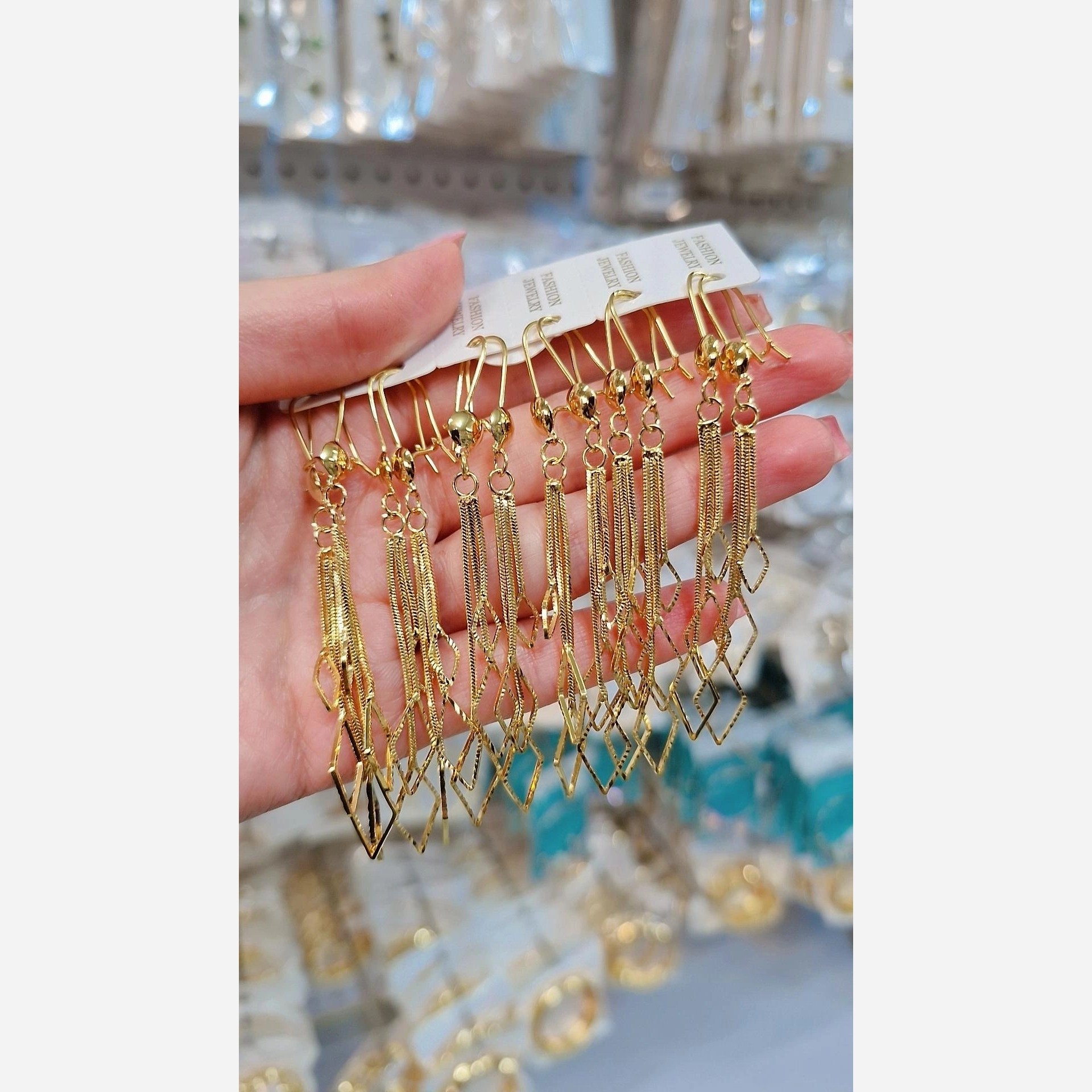 گوشواره رنگ ثابت استیل