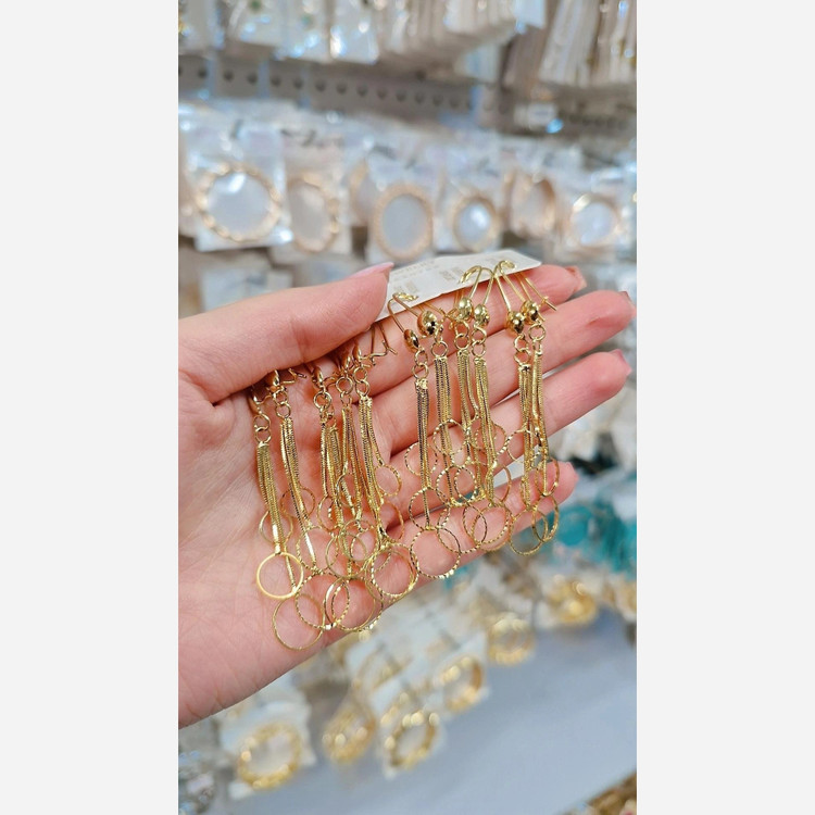 گوشواره رنگ ثابت استیل