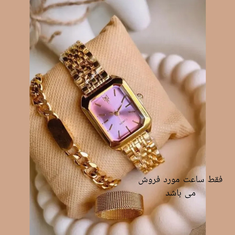 ساعت مچی عقربه ای زنانه مدل کلاسیک مینیمال بند فلزی کد 6-6