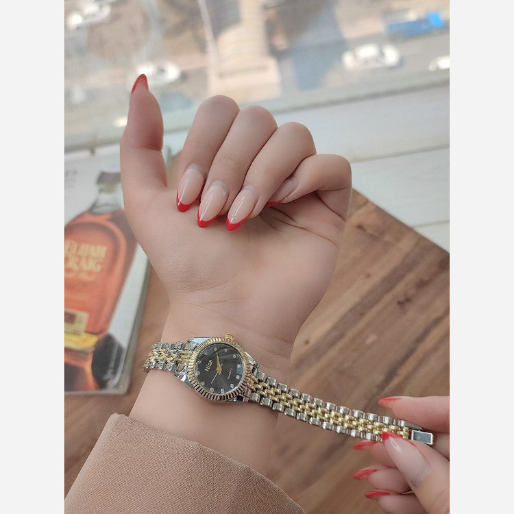 ساعت دخترانه و زنانه مارک niceطرح رولکس در چند طرح و رنگ صفحه